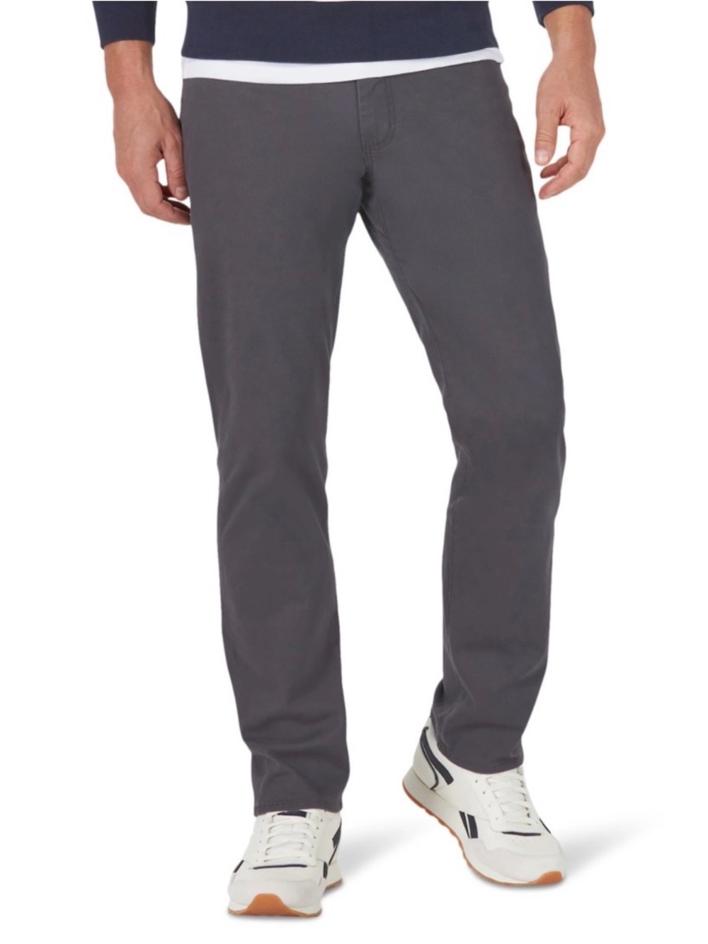 Lee Men's Extreme Motion Athletic Fit Tapered Leg Jeans 30x30 Gray Stretch Denim